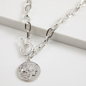 Collar Corto Parley Plateado Tatienne