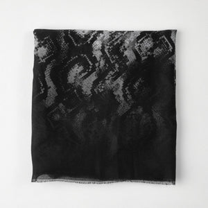 Pañuelo Estampado Manilva Negro I-D