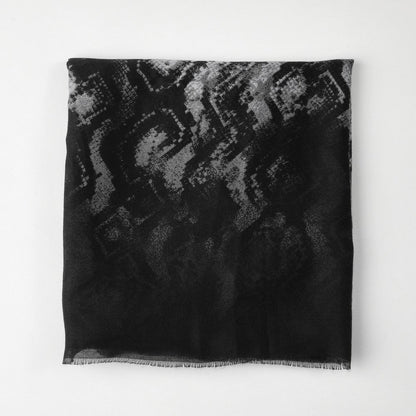 Pañuelo Estampado Manilva Negro I-D