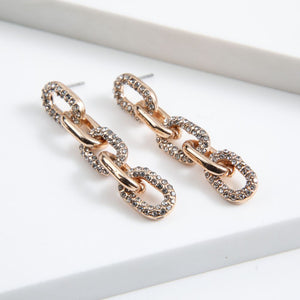 Aros Largo Chain Dorado Tatienne