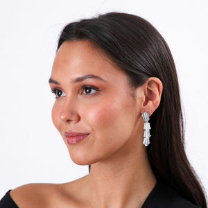 Aros Pleya Plateado Humana