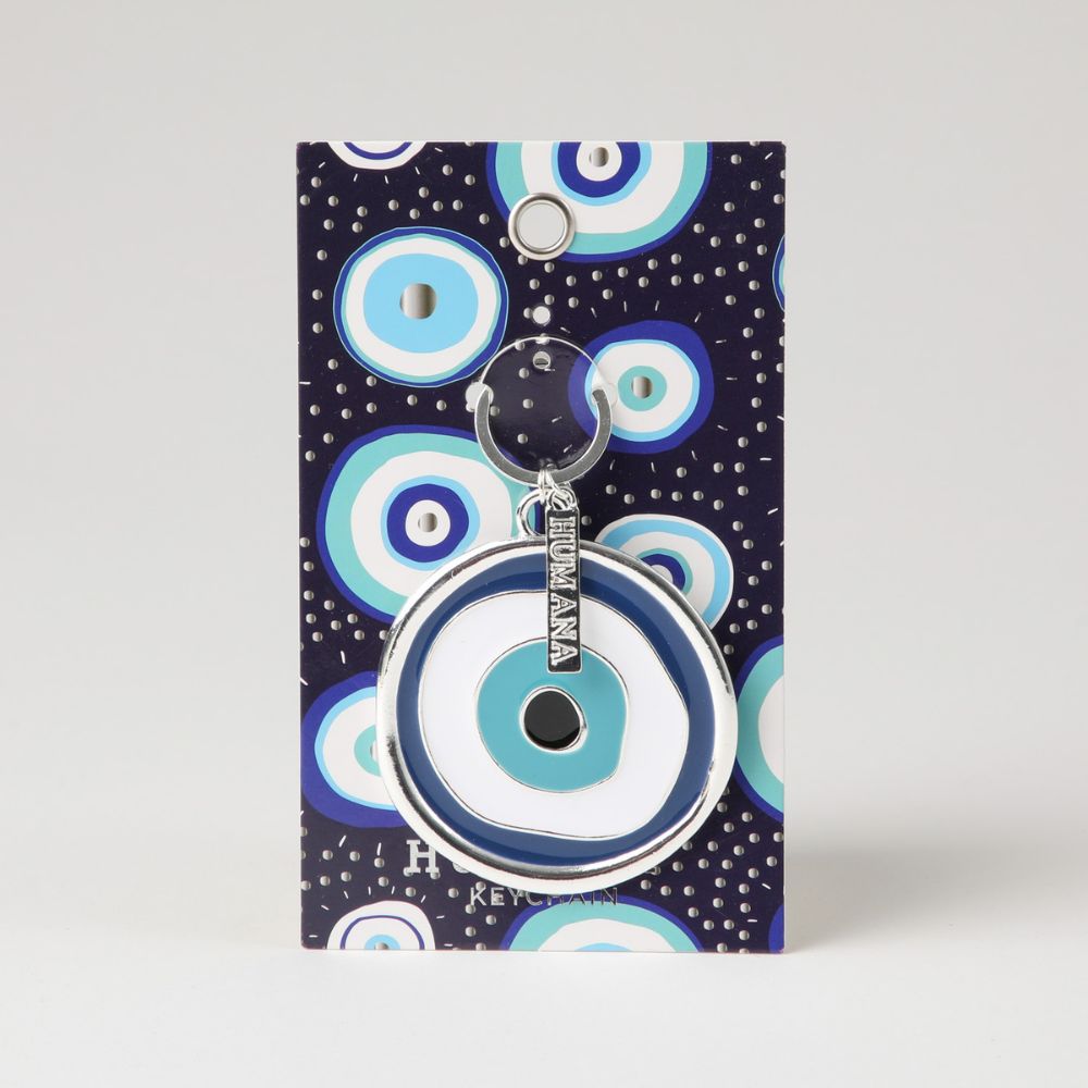 Llavero Eye Plateado Humana