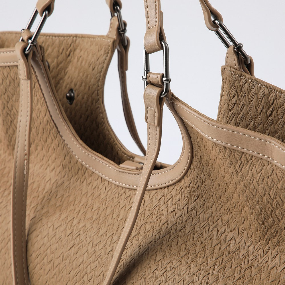 Cartera Tote Alana Beige Humana
