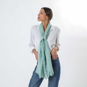 Pañuelo Liso Montbaig Verde Tatienne