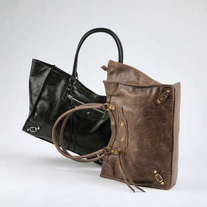 Cartera Tote Mia Black Humana