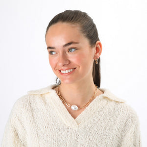 Collar Corto Vera Dorado I-D