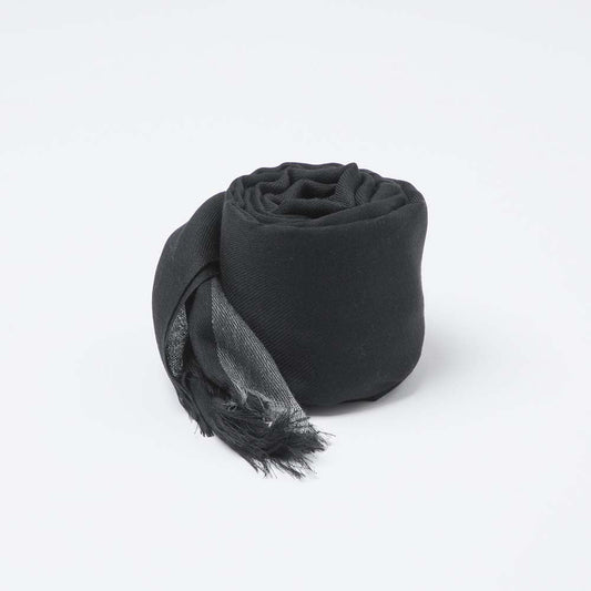 Pañuelo Liso Genova Negro Tatienne