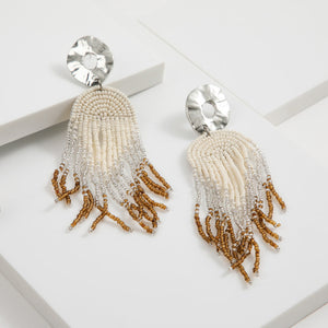 Aros Largo Gerona Plateado Humana