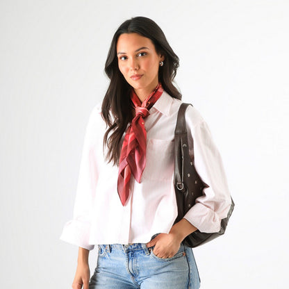 Pañuelo Bandana Aira Fucsia Humana