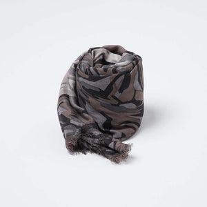 Pañuelo Estampado Siya Negro i-D