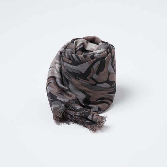 Pañuelo Estampado Siya Negro i-D