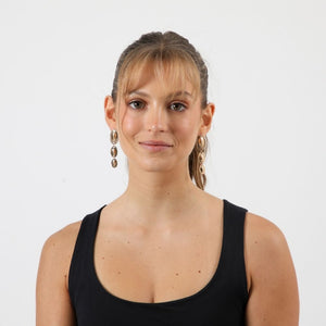 Aros Largo Lulus Dorado Tatienne