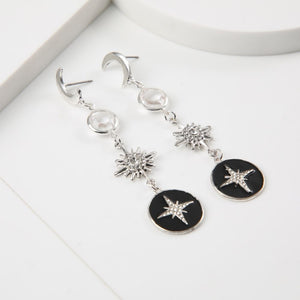 Aros Largo Masira Plateado Humana