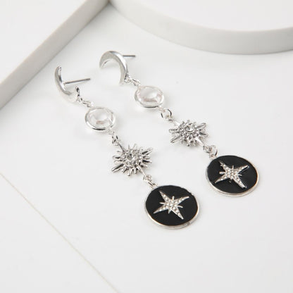 Aros Largo Masira Plateado Humana