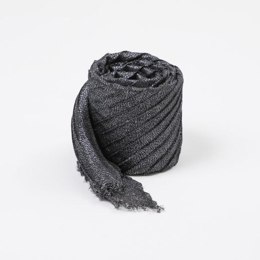 Pañuelo Liso Bowie Negro Humana