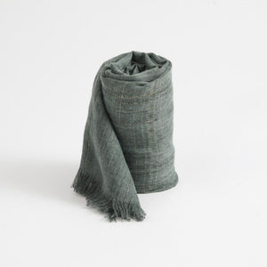 Pañuelo Liso Verde Lurex Humana