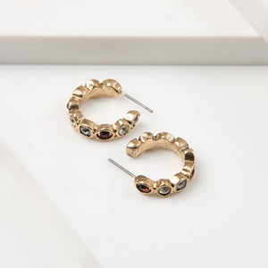 Aros Argollas Ada Dorado I-D