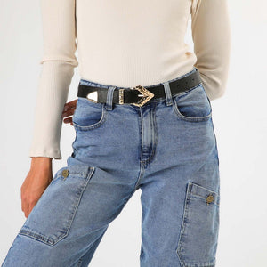 Cinturón Polo Negro Humana