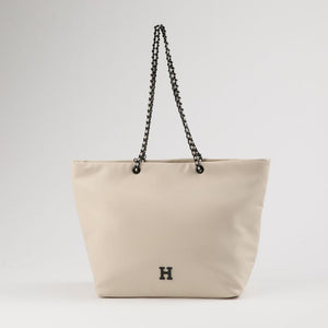 Cartera Tote Catia Beige Humana