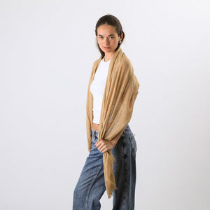 Pañuelo Solid Solid Beige Humana