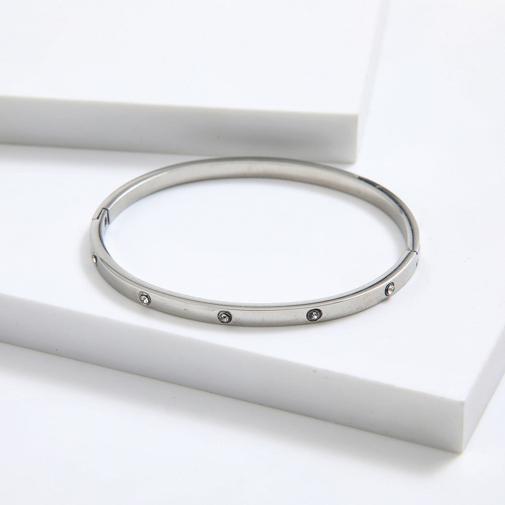 Brazalete Pulsera Farah Silver Humana