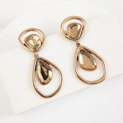 Aros Largos Cami Dorado Humana