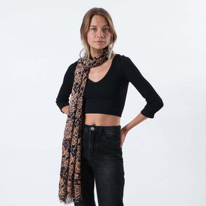 Pañuelo Estampado Nero Negro i-D