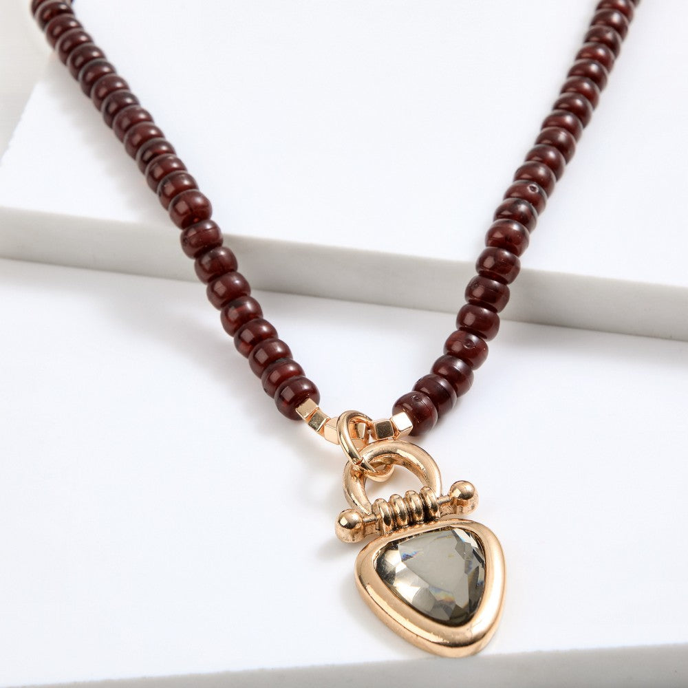 Collar Corto Tide Dorado Humana