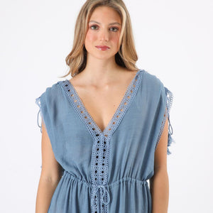 Kimono Azores Azul Tatienne