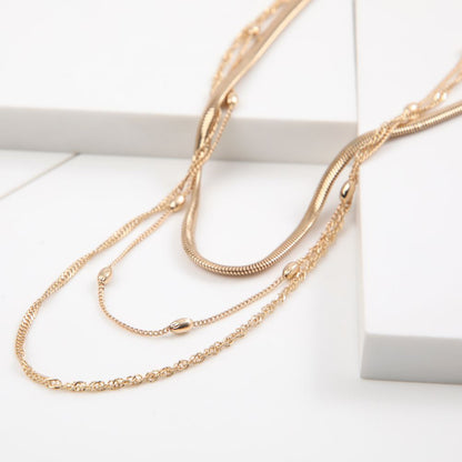 Collar Corto Alba Dorado i-D