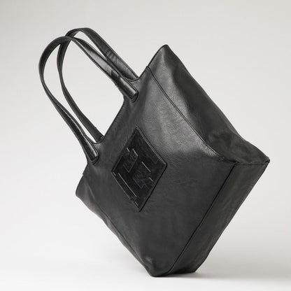 Cartera Hombro Jeán Negra Humana