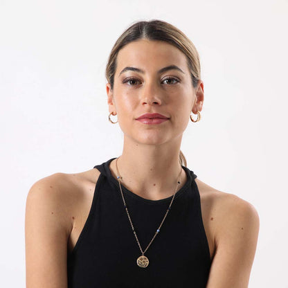 Collar Largo Bogatell Dorado Humana