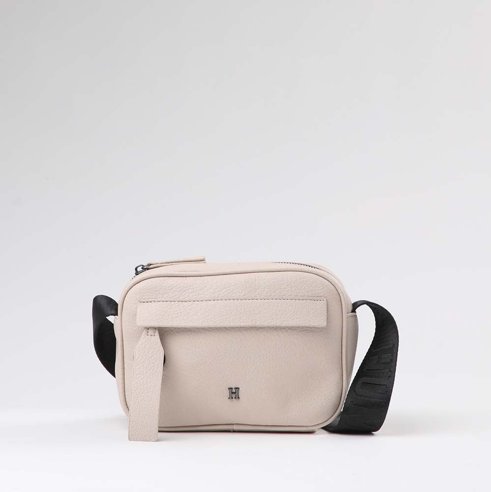 Cartera Cruzada Crema Humana