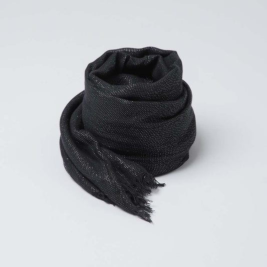 Pañuelo Liso Sandrine Negro i-D