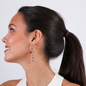 Aros Argolla Ruby Dorado Humana