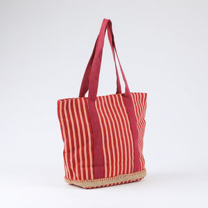 Cartera Tote Lidia Burgundy Tatienne