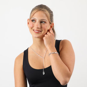 Collar Corto Especial Chain 5 Plateado i-D