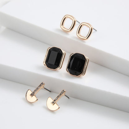 Set de 3 aros Gina Dorado ID