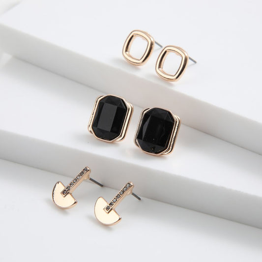 Set de 3 aros Gina Dorado ID