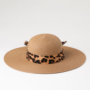 Sombrero Cinta Animal Print Café i-D