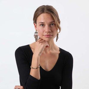 Pulsera Blanda Girona Dorado Humana