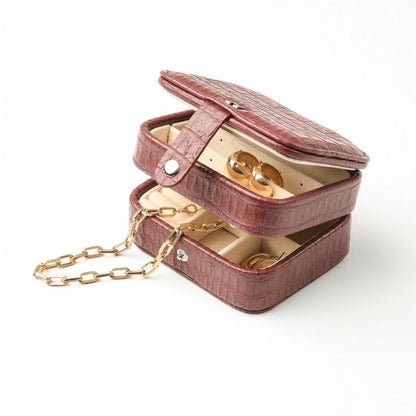 Joyero Nora Burgundy Humana