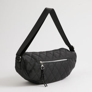 Cartera Bandolera Taupo Nylon Negro Tatienne