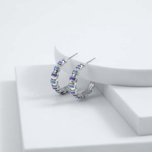 Argolla Bignonia Azul Humana