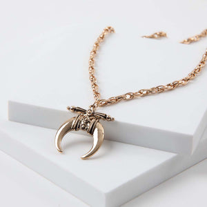 Collar Corto Huesca Dorado Humana