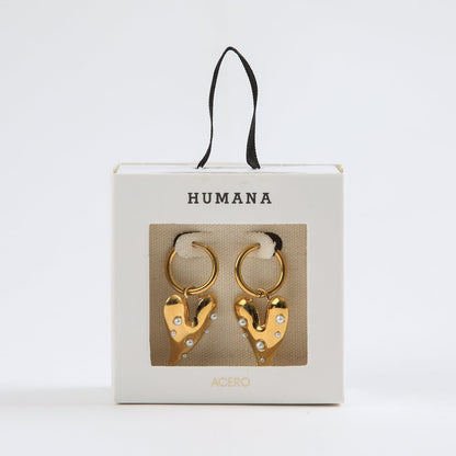 Aros Argollas Mark Dorado Humana