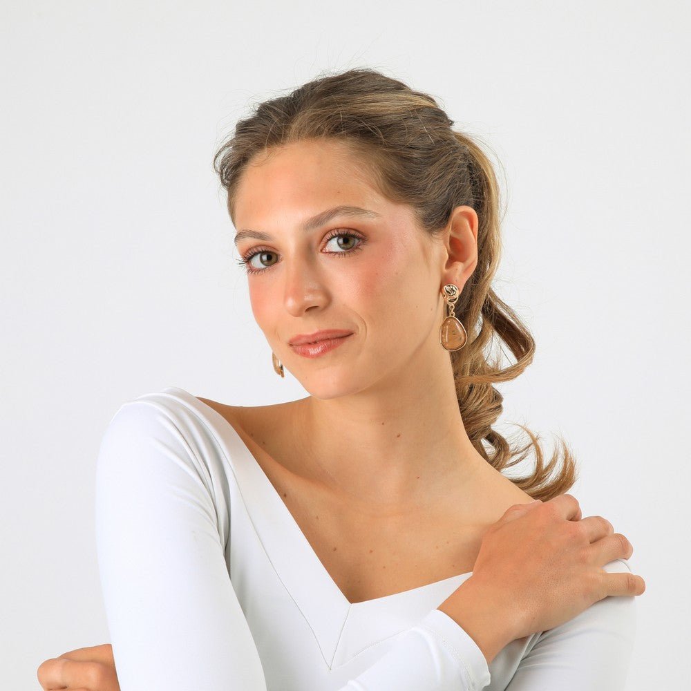 Aros Medianos Brenda Dorado Humana