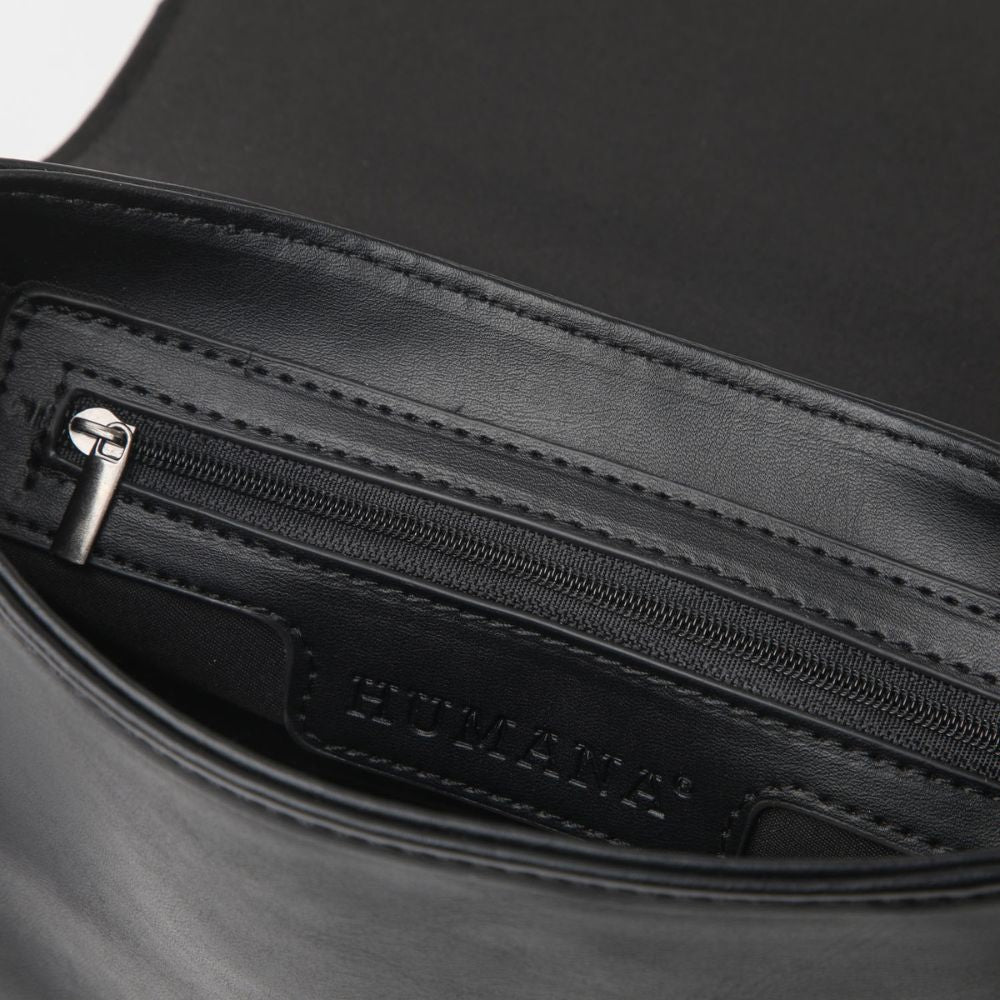 Cartera Cruzada Salamanca Negra Humana