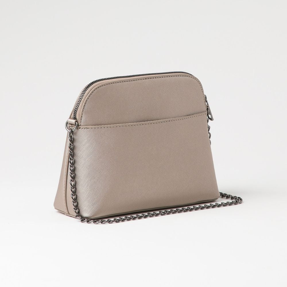 Cartera Cruzada Naxos Gold Dorada i-D