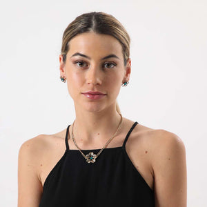 Collar + Aro Ebro Verde Tatienne